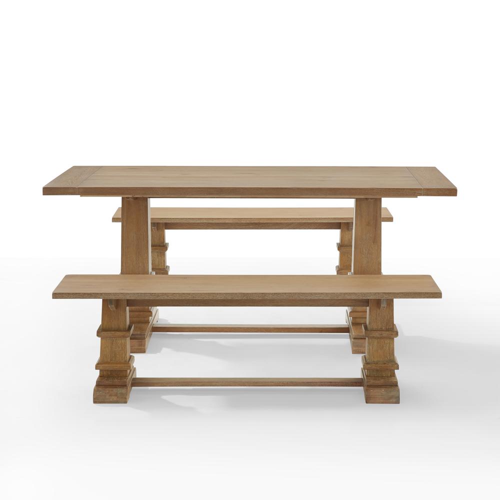 Joanna 3-Piece Dining Table Set For 6. Picture 6