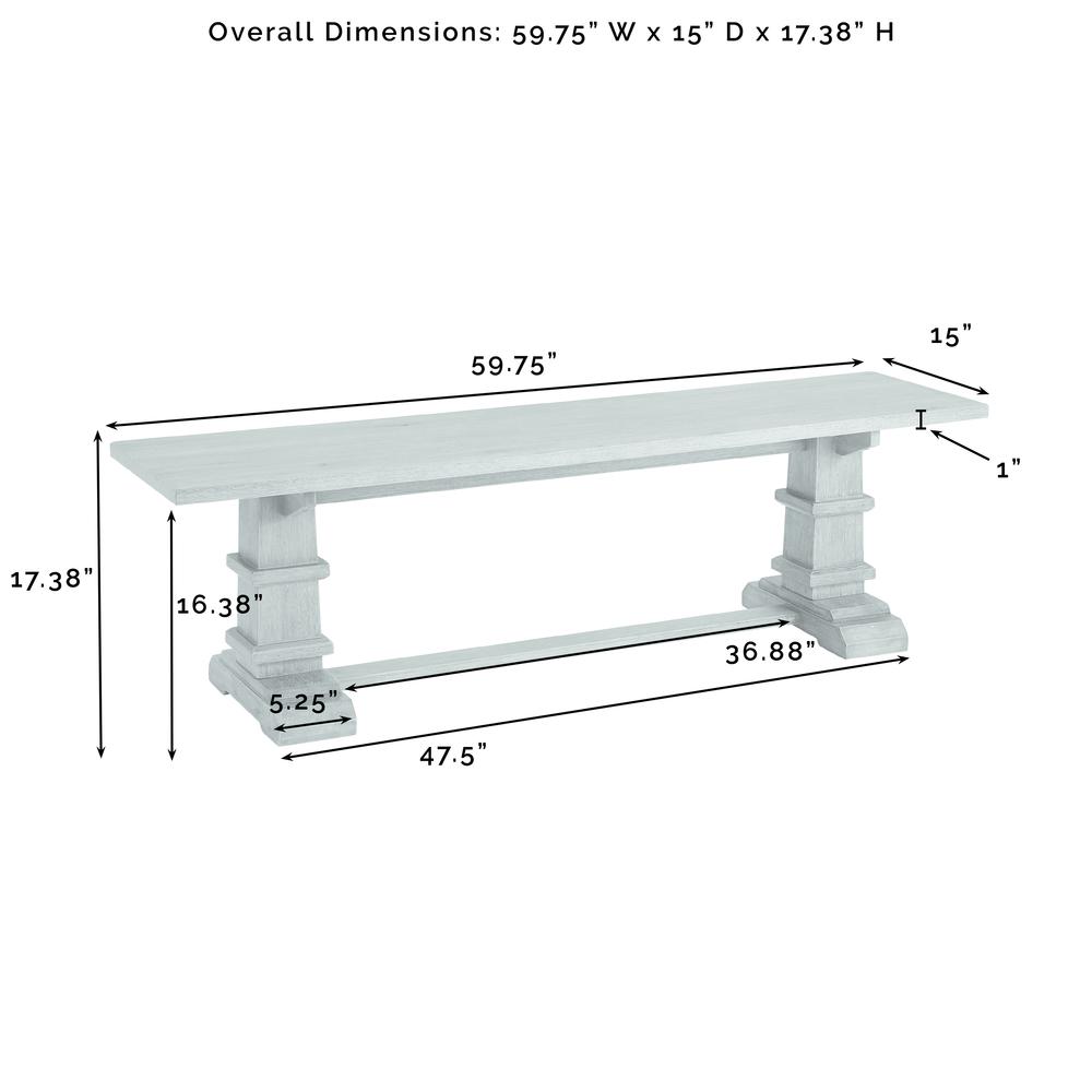 Joanna 3-Piece Dining Table Set For 6. Picture 10