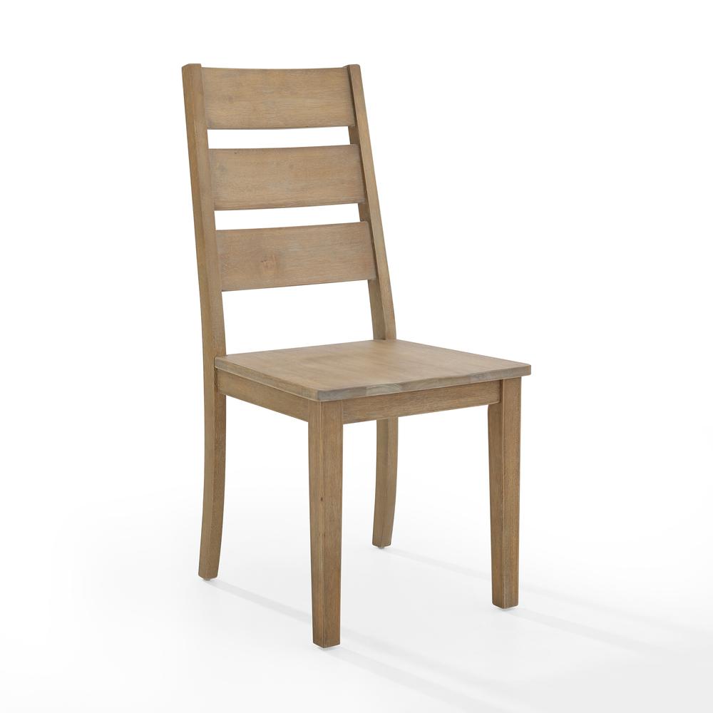 Joanna 4-Piece Ladder-Back Dining Chair Set - 4 Chairs. Picture 4
