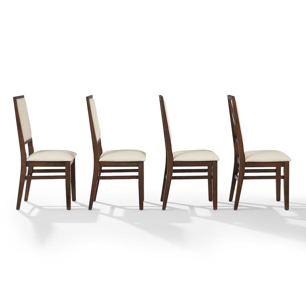 Joanna 4-Piece Upholstered Back Dining Chair Set - 4 Chairs. Picture 3
