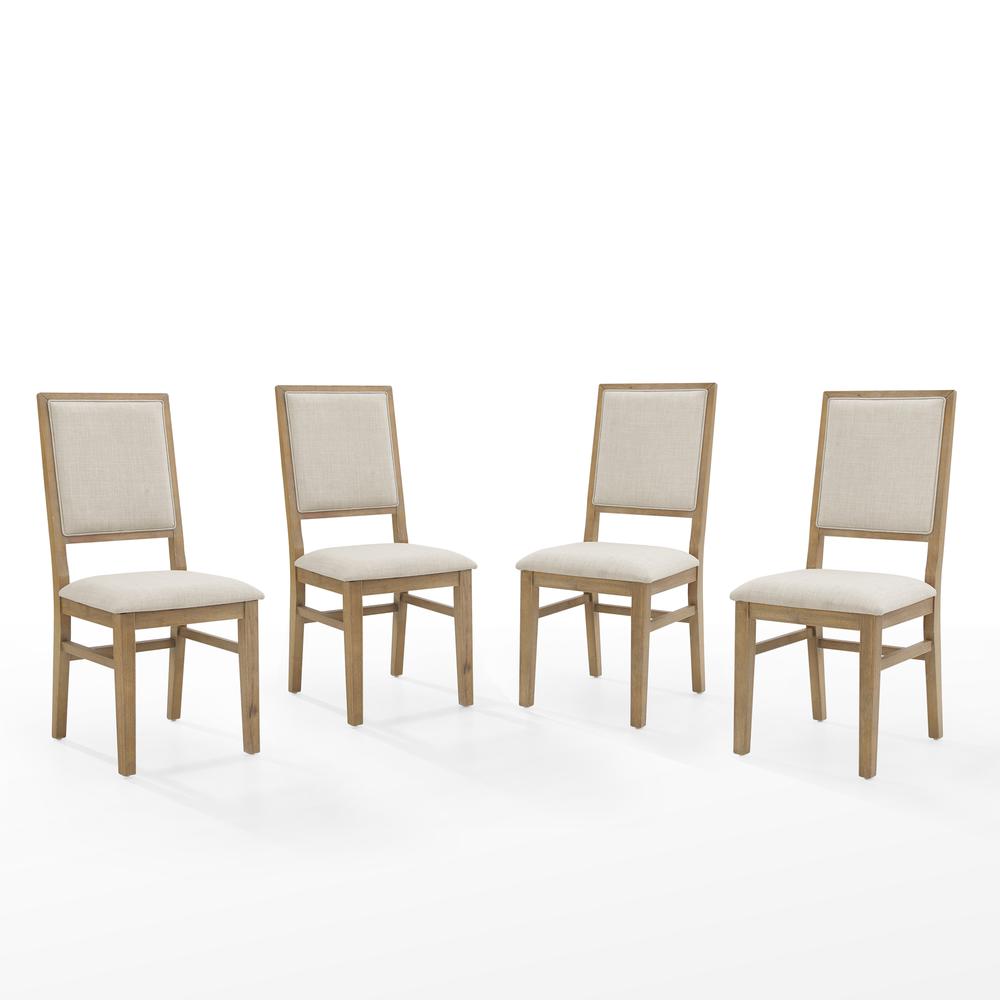 Joanna 4-Piece Upholstered Back Dining Chair Set - 4 Chairs. Picture 2