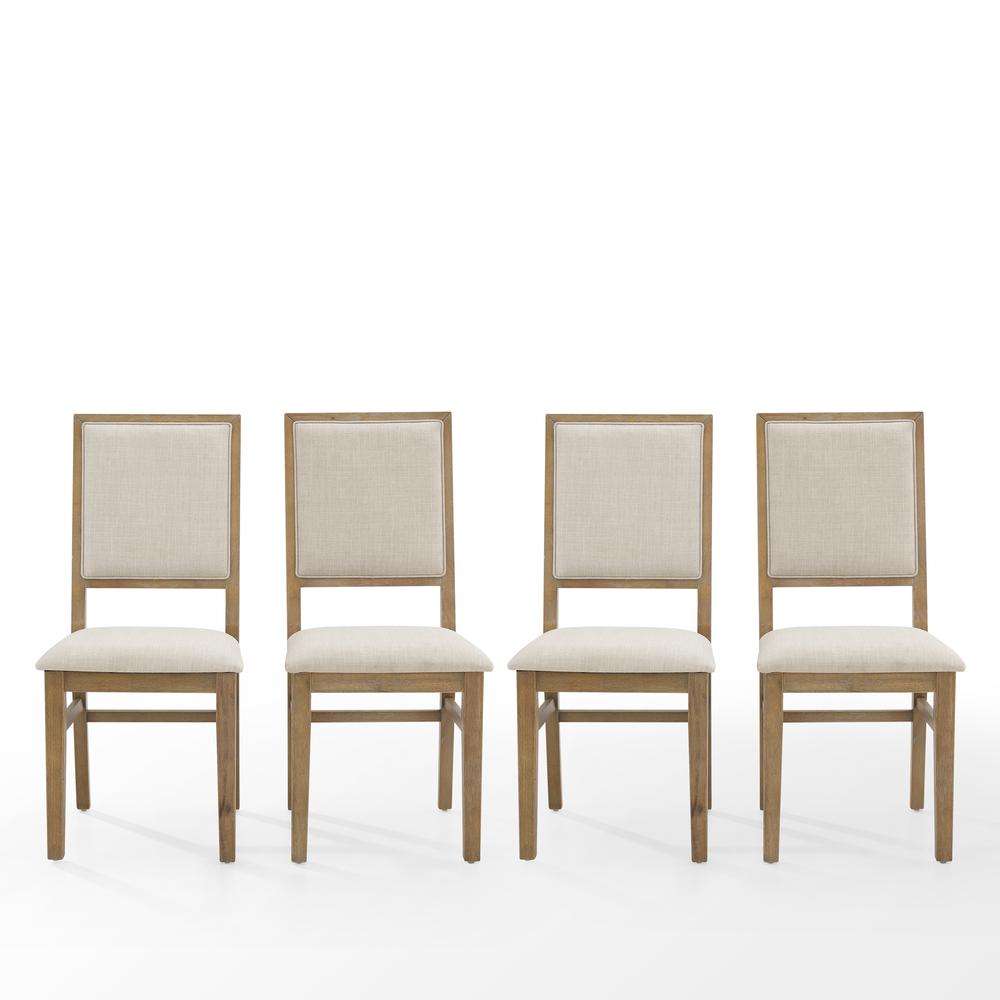 Joanna 4-Piece Upholstered Back Dining Chair Set - 4 Chairs. Picture 3