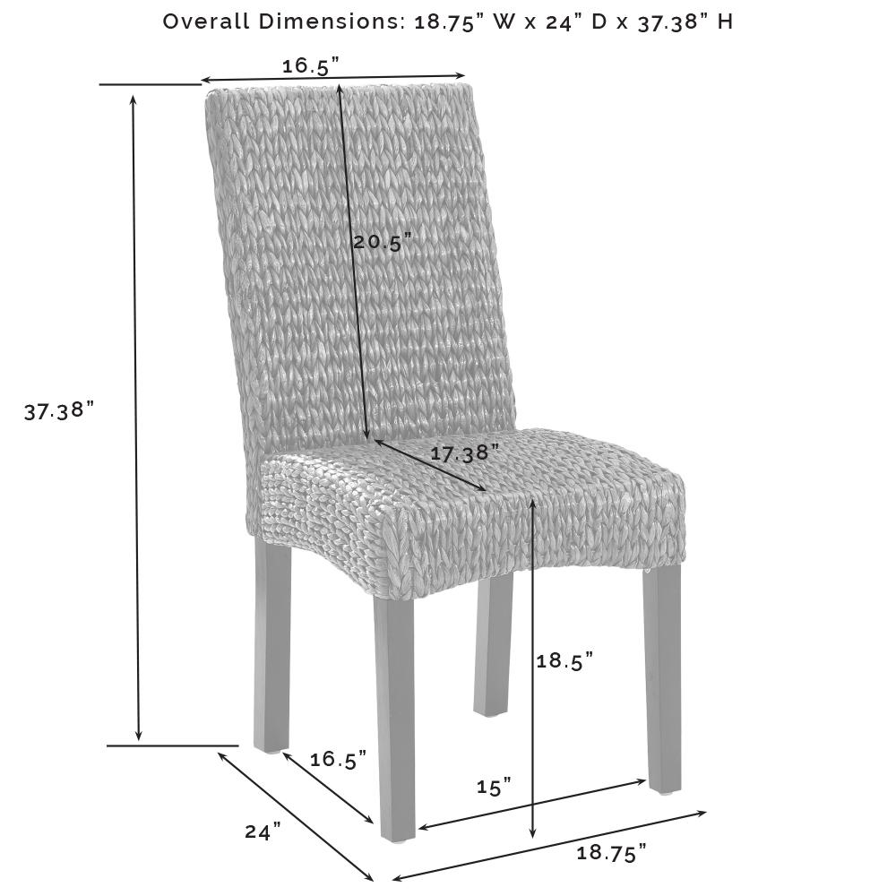 Edgewater 4-Piece Dining Chair Set. Picture 5