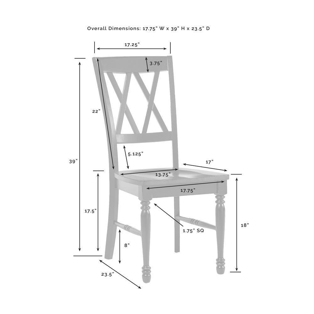 Shelby 4-Piece Dining Chair Set - 4 Chairs. Picture 4