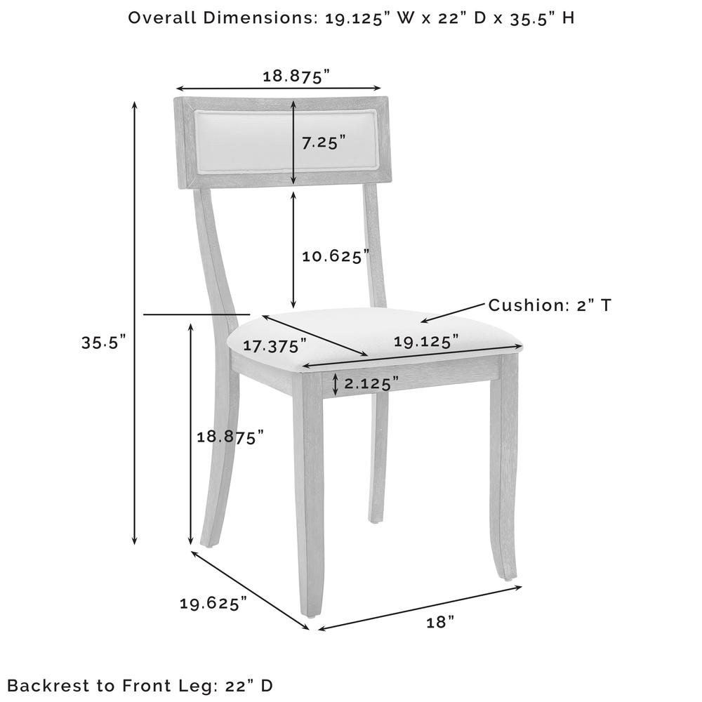 Alessia 4-Piece Dining Chair Set - 4 Chairs. Picture 7