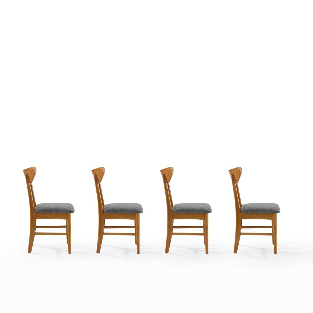 Landon 4-Piece Wood Dining Chair Set - 4 Chairs. Picture 3