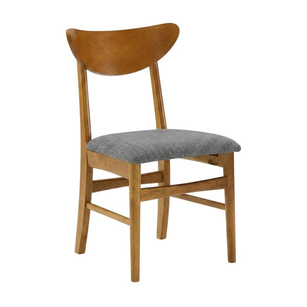 Wood Dining Chairs Set with Cushioned Seats and Sturdy Frame, 4-Piece. Picture 4