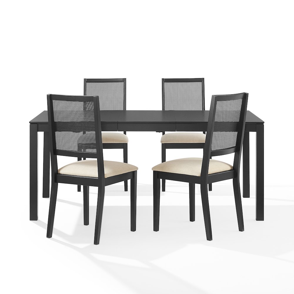 Greer 5-Piece Dining Table Set For 4 - Table & 4 Chairs. Picture 2