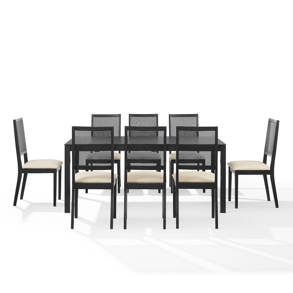 Greer 9-Piece Dining Table Set For 8 - Table & 8 Chairs. Picture 2