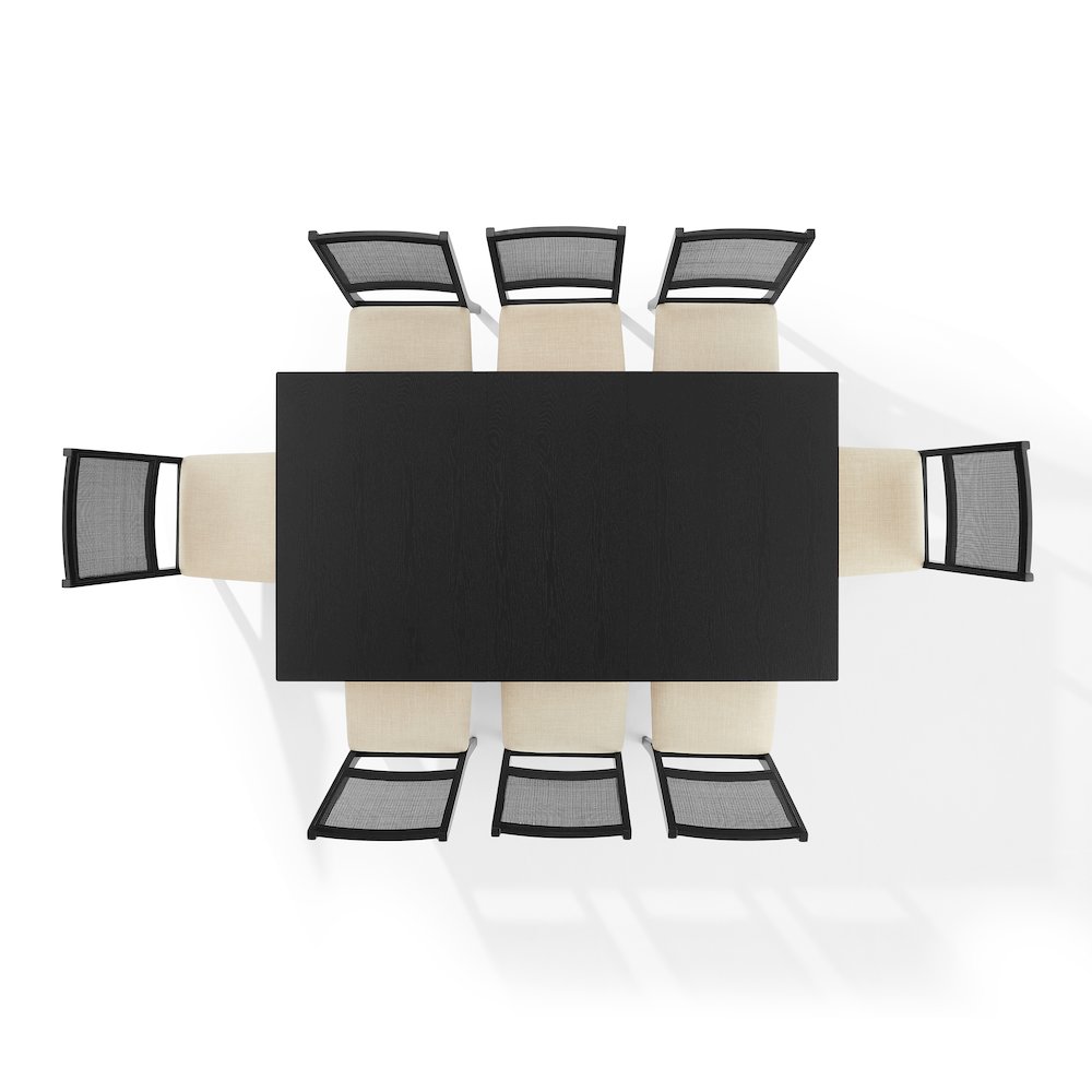 Greer 9-Piece Dining Table Set For 8 - Table & 8 Chairs. Picture 7