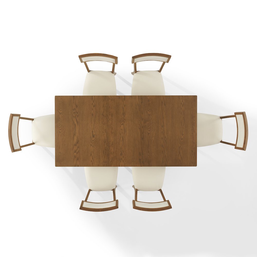 Alessia 7-Piece Dining Table Set For 6 - Table & 6 Chairs. Picture 3