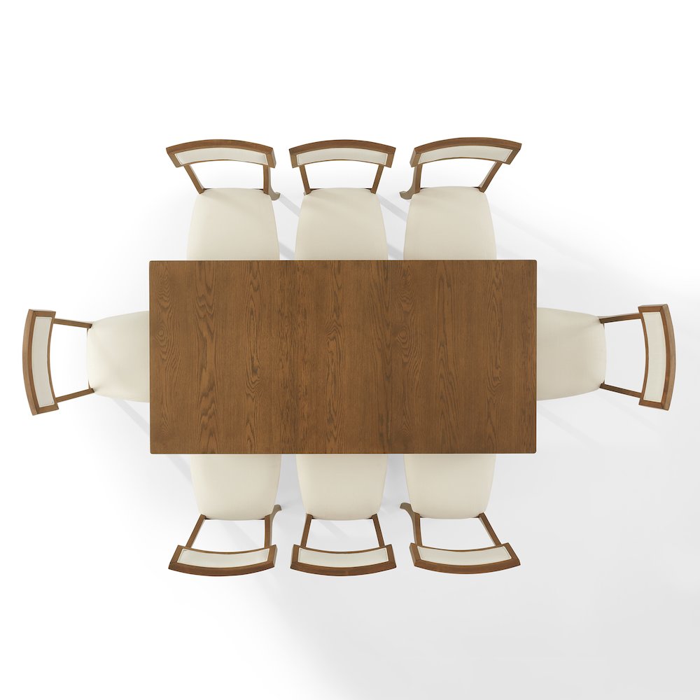 Alessia 9-Piece Dining Table Set For 8 - Table & 8 Chairs. Picture 3