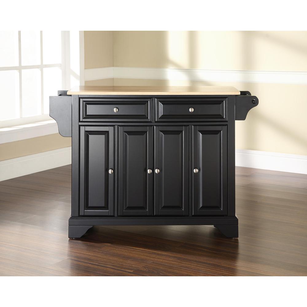 Lafayette Wood Top Full Size Kitchen Island/Cart. Picture 3