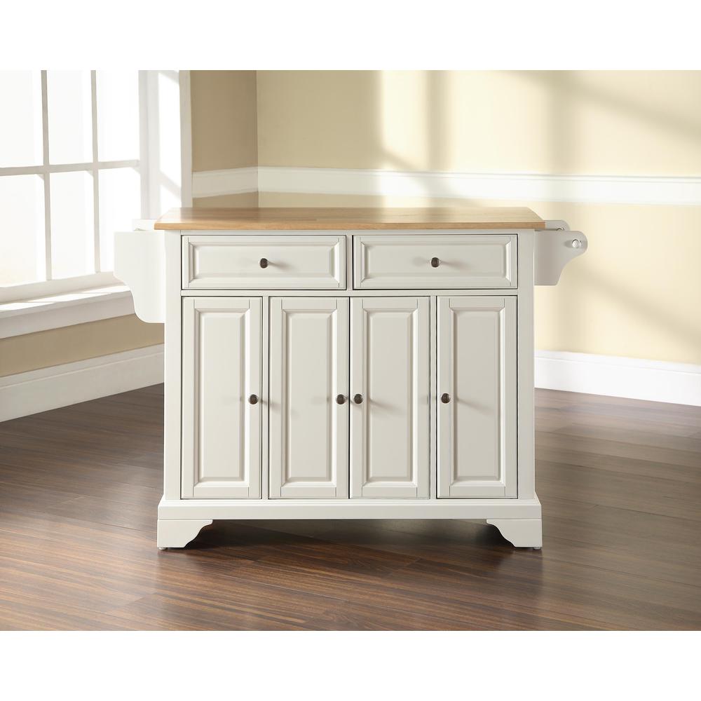 Lafayette Wood Top Full Size Kitchen Island/Cart. Picture 1
