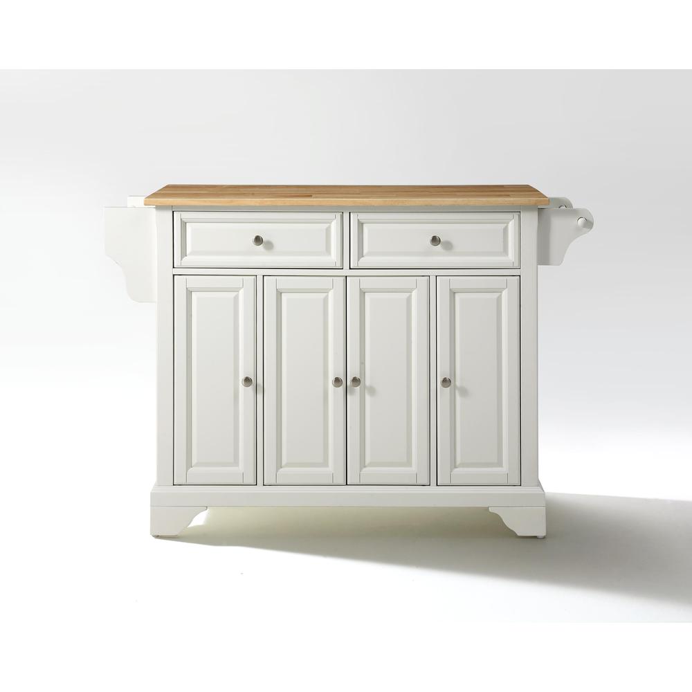 Lafayette Wood Top Full Size Kitchen Island/Cart. Picture 4