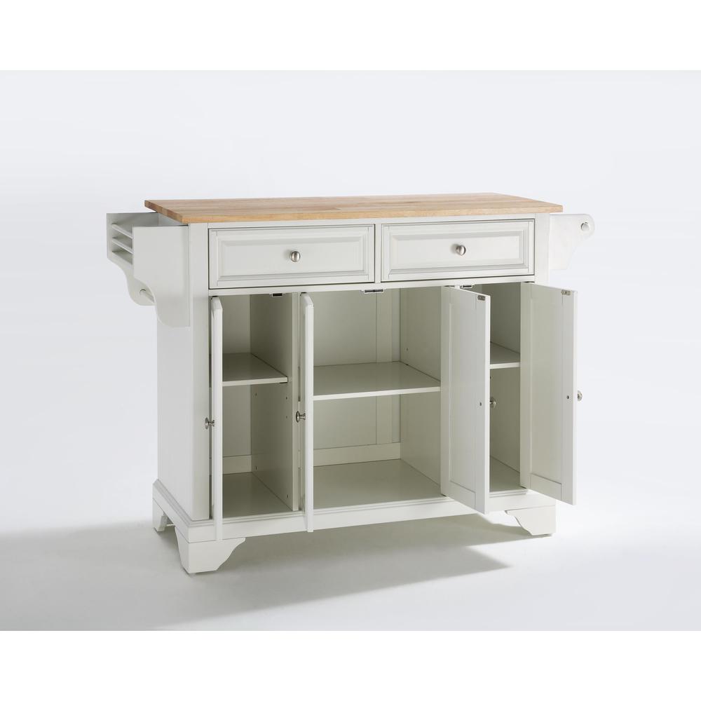 Lafayette Wood Top Full Size Kitchen Island/Cart. Picture 5