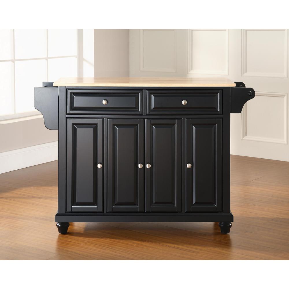 Cambridge Wood Top Full Size Kitchen Island/Cart. Picture 1