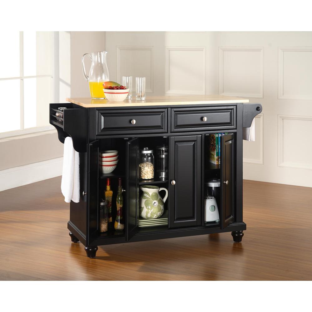Cambridge Wood Top Full Size Kitchen Island/Cart. Picture 2