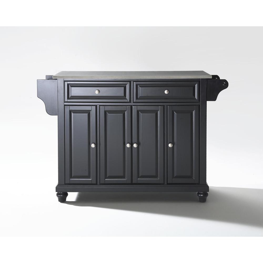 Cambridge Stainless Steel Top Full Size Kitchen Island/Cart. Picture 4