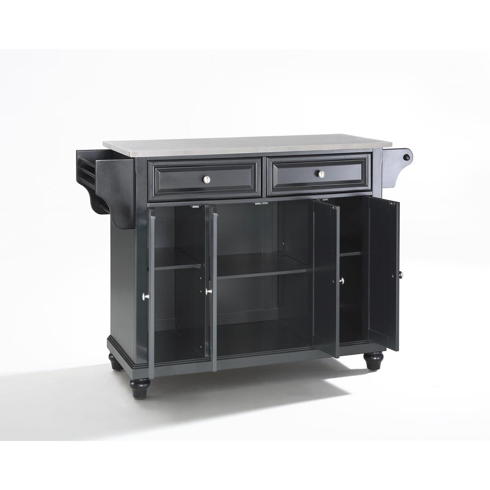 Cambridge Stainless Steel Top Full Size Kitchen Island/Cart. Picture 5