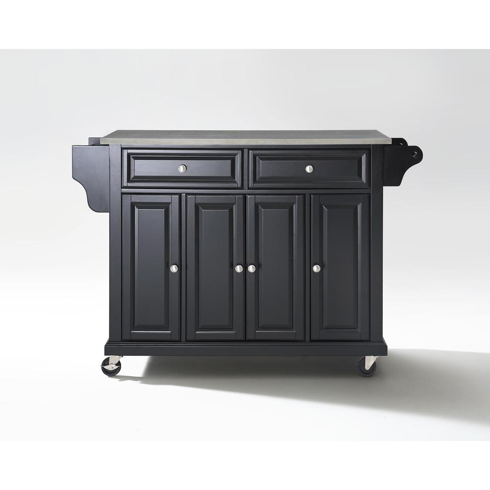 Full Size Stainless Steel Top Kitchen Cart. Picture 4