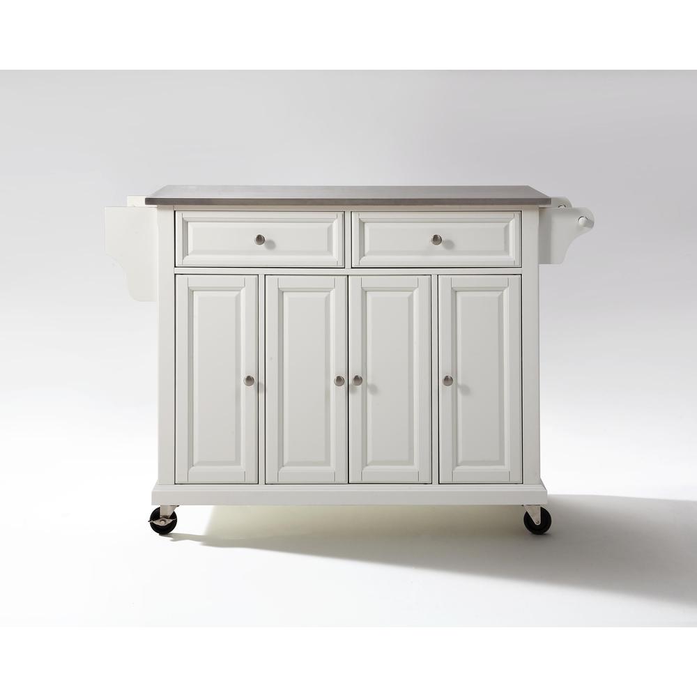 Full Size Stainless Steel Top Kitchen Cart. Picture 4