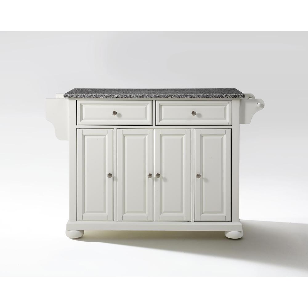 Alexandria Granite Top Full Size Kitchen Island/Cart. Picture 4