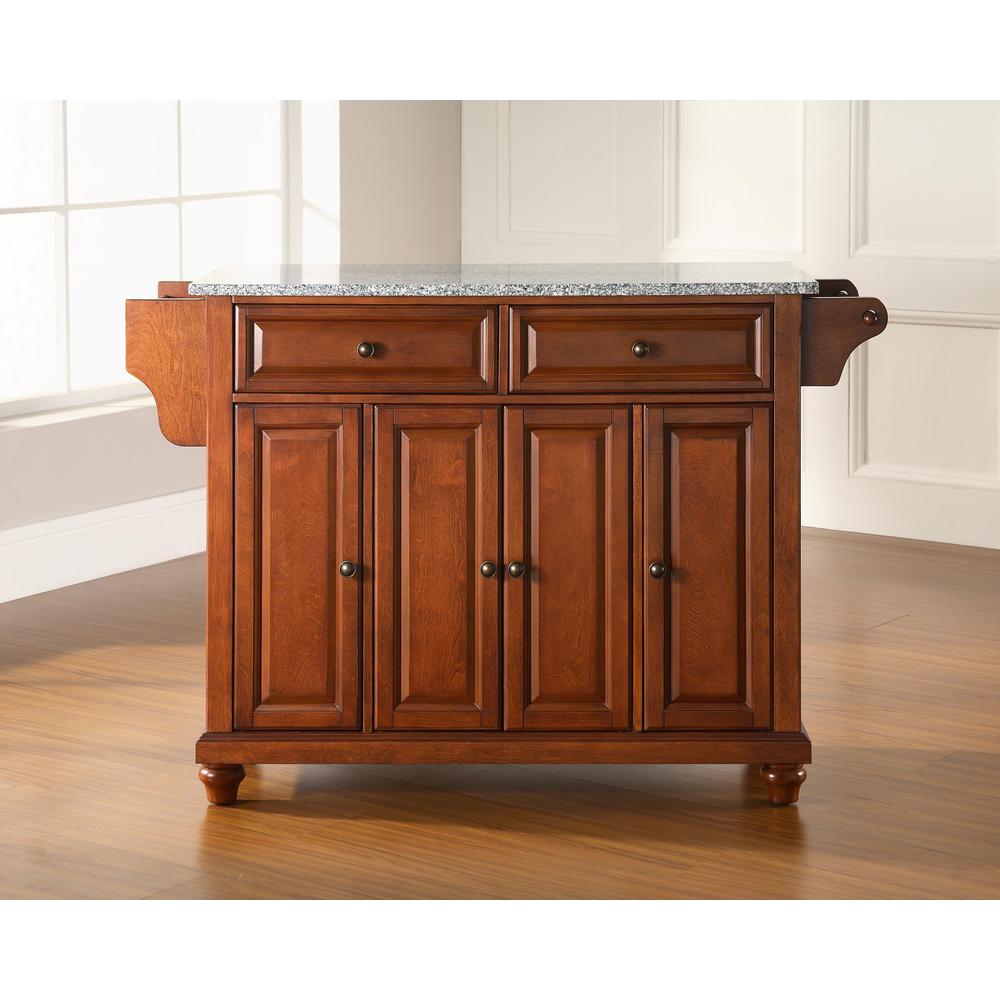 Cambridge Granite Top Full Size Kitchen Island/Cart. Picture 1