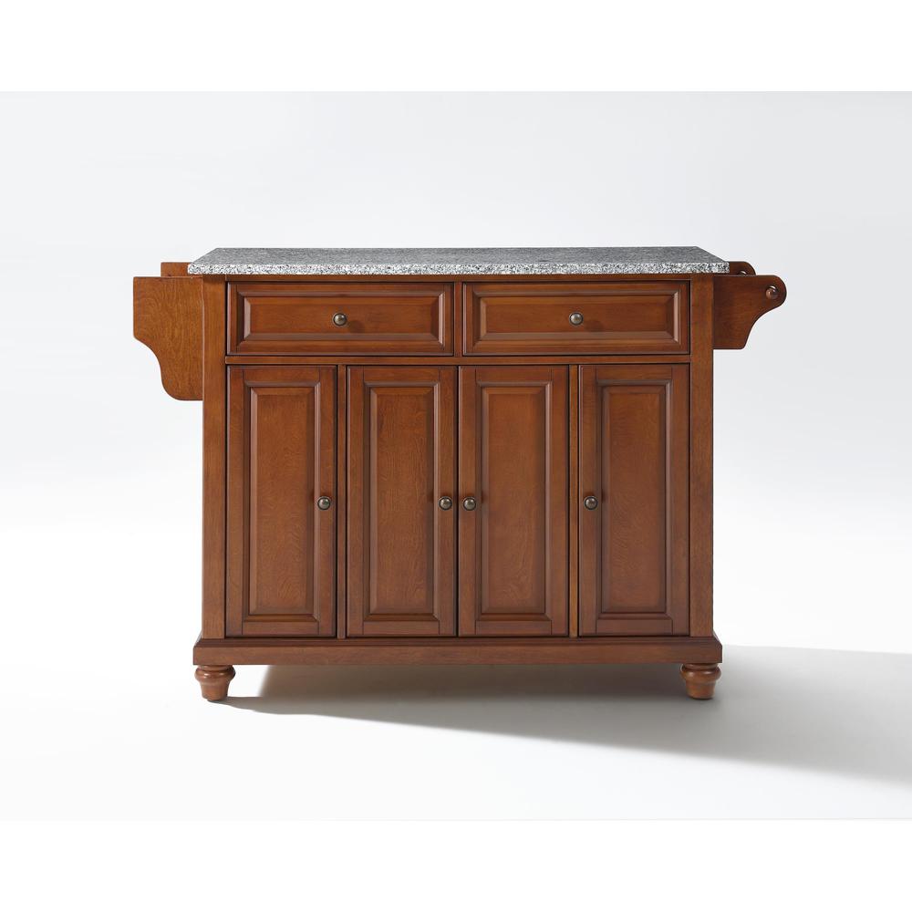 Cambridge Granite Top Full Size Kitchen Island/Cart. Picture 4