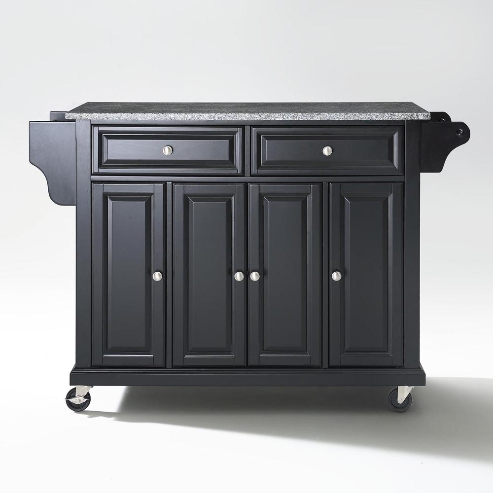 Full Size Granite Top Kitchen Cart. Picture 2