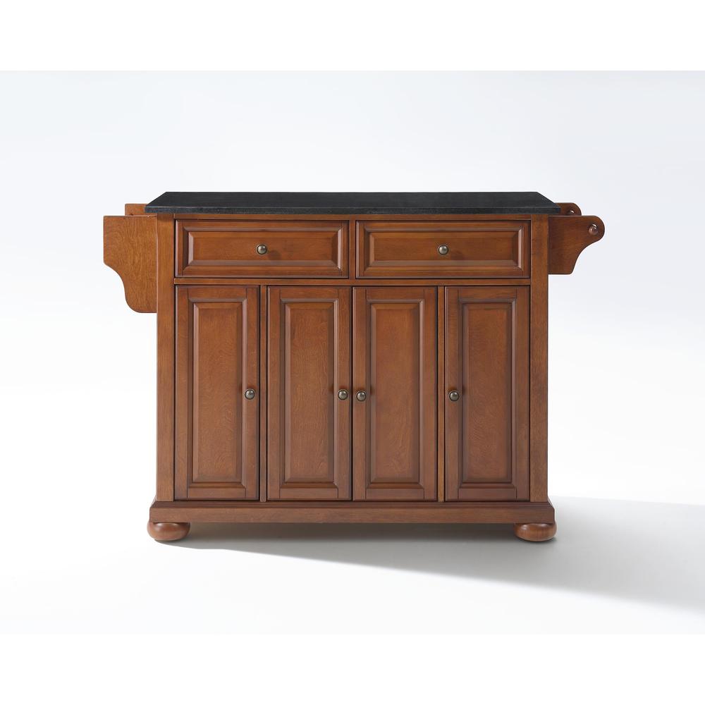 Alexandria Granite Top Full Size Kitchen Island/Cart. Picture 4