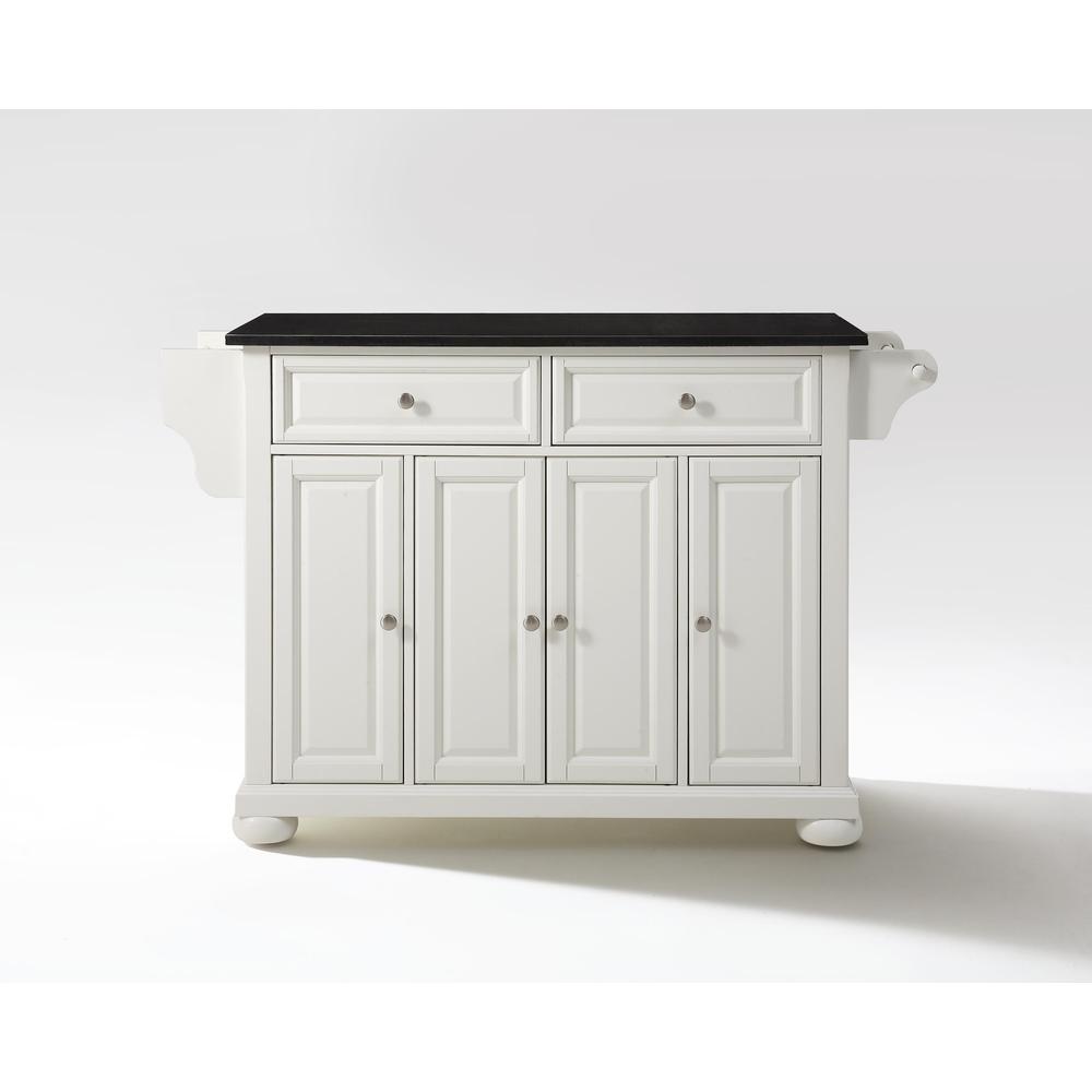 Alexandria Granite Top Full Size Kitchen Island/Cart. Picture 3
