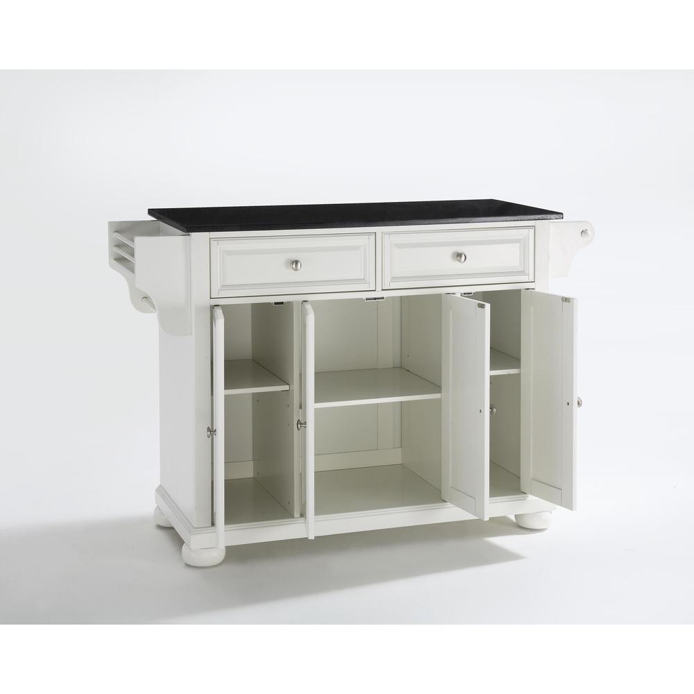 Alexandria Granite Top Full Size Kitchen Island/Cart. Picture 4
