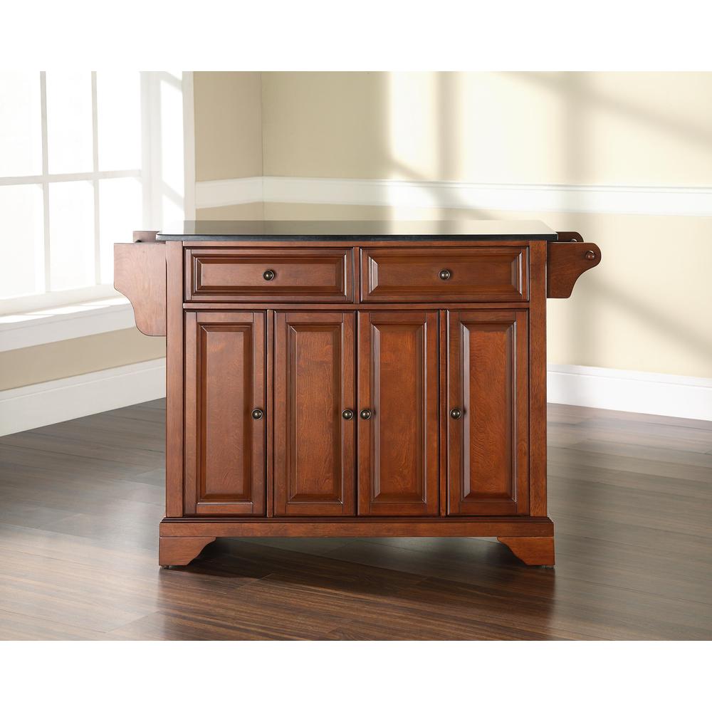 Lafayette Granite Top Full Size Kitchen Island/Cart. Picture 1