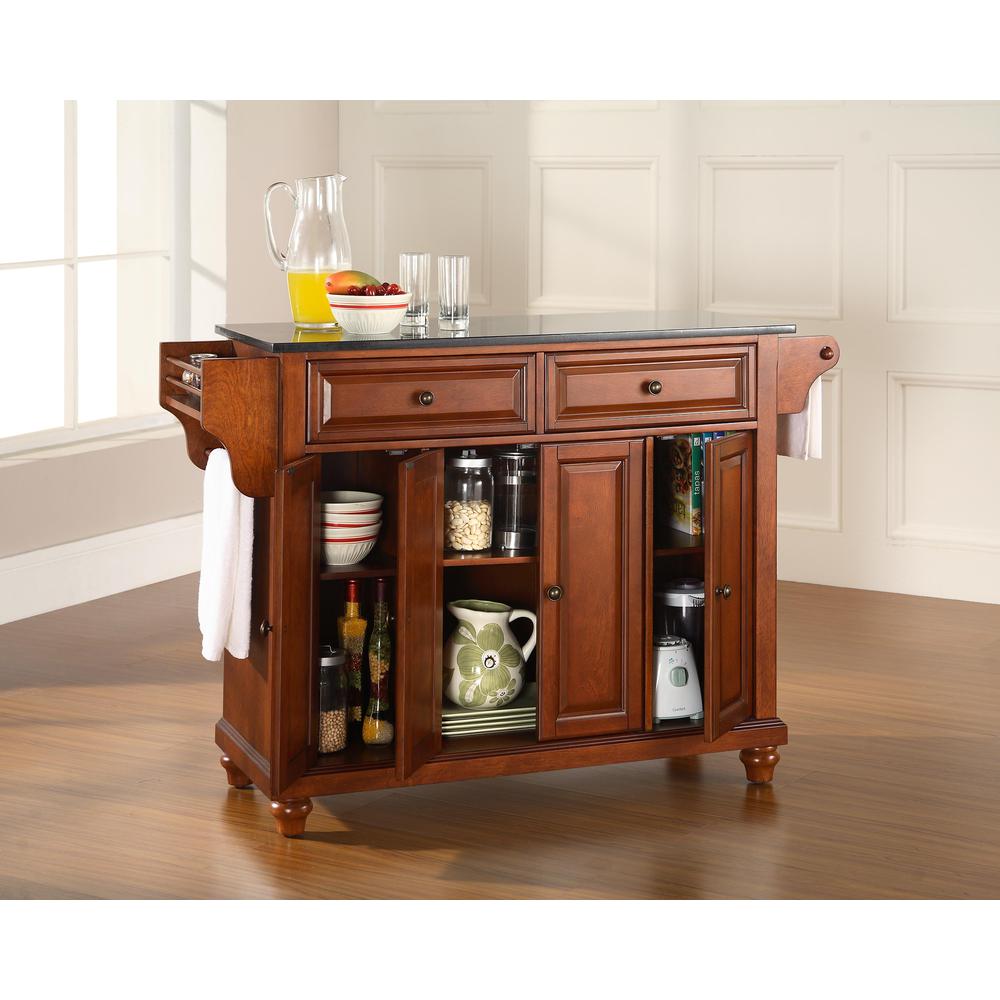 Cambridge Granite Top Full Size Kitchen Island/Cart. Picture 2
