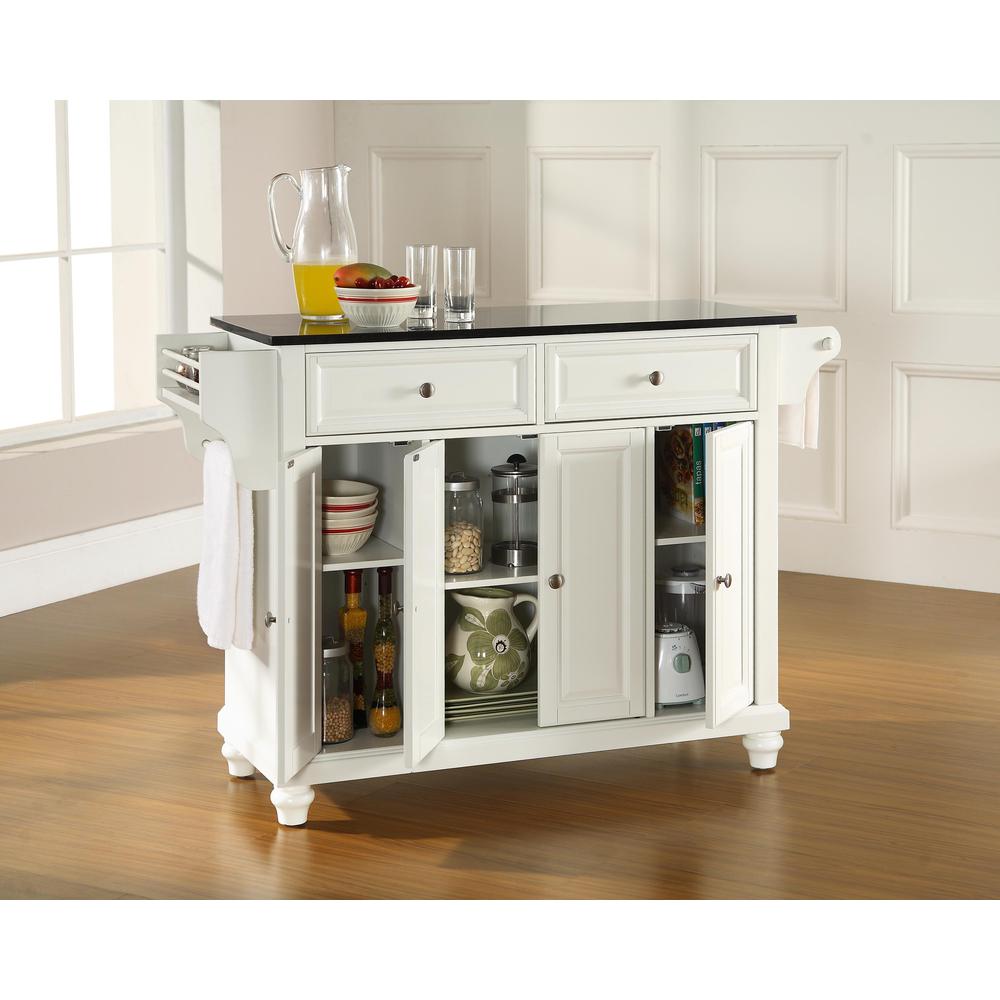 Cambridge Granite Top Full Size Kitchen Island/Cart. Picture 2