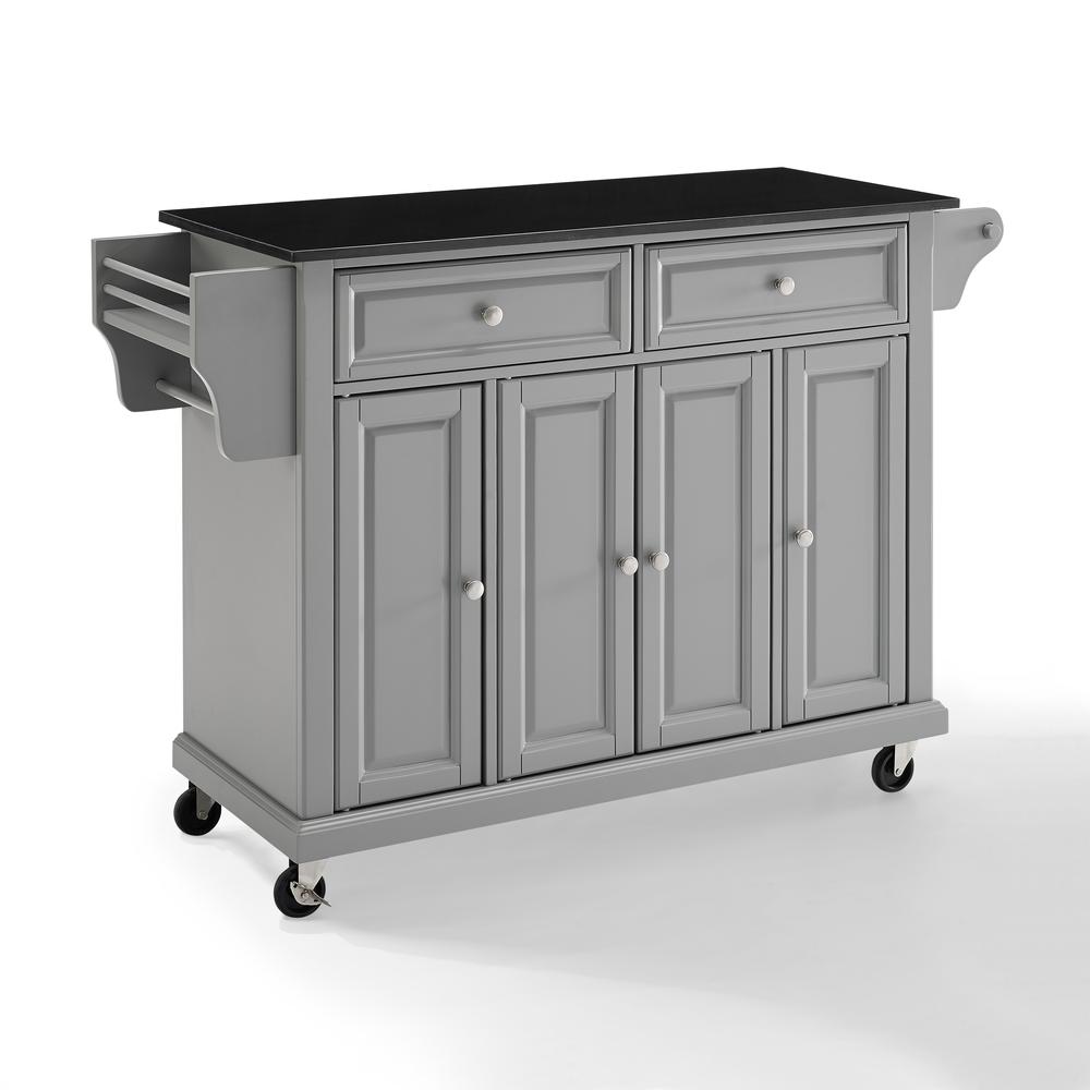 Full Size Granite Top Kitchen Cart. Picture 14