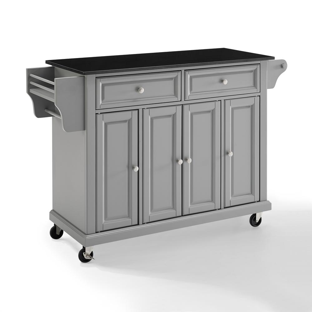 Full Size Granite Top Kitchen Cart. Picture 13