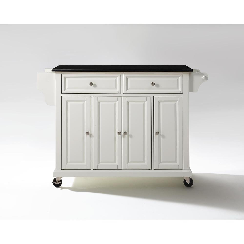 Full Size Granite Top Kitchen Cart. Picture 4