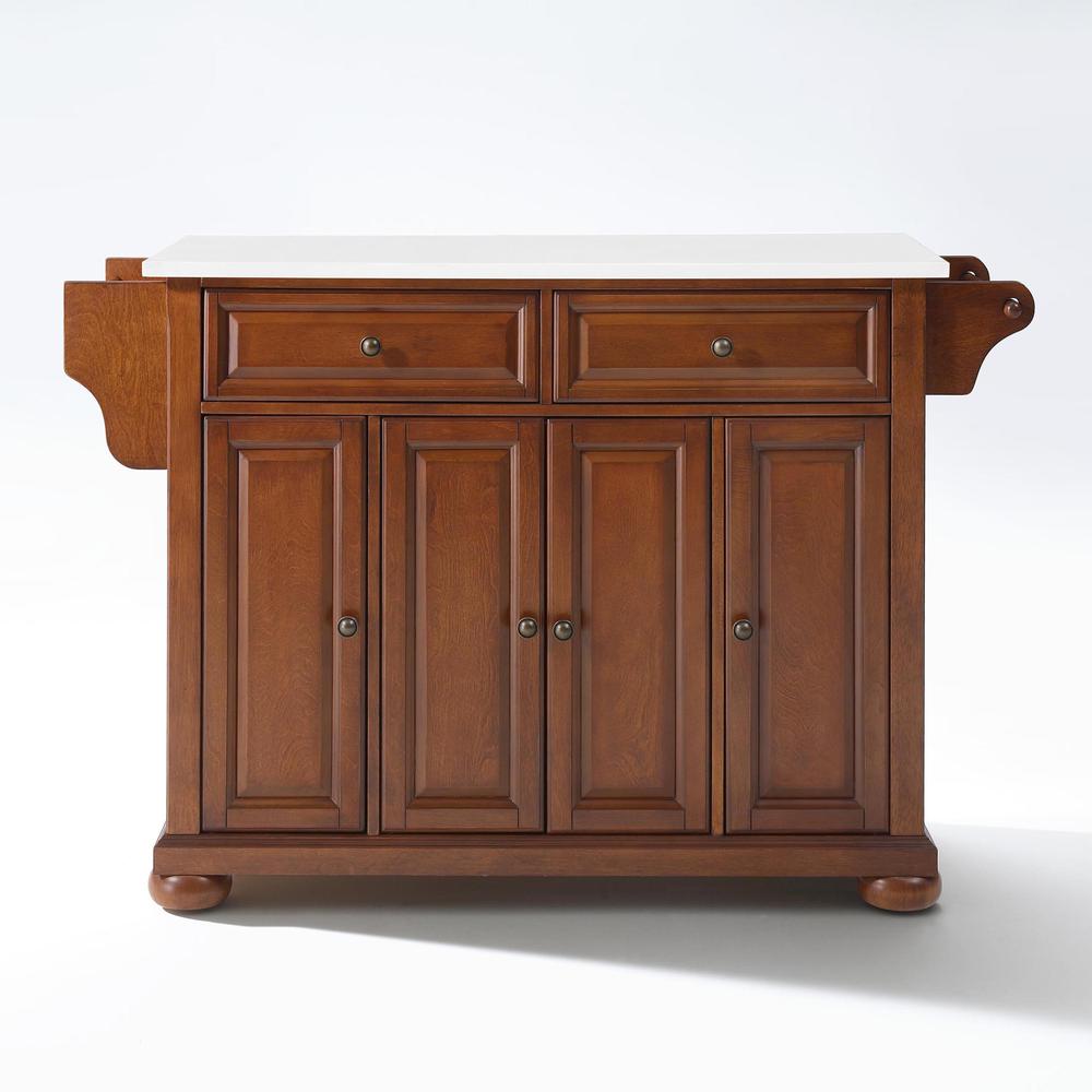 Alexandria Stone Top Full Size Kitchen Island/Cart. Picture 6