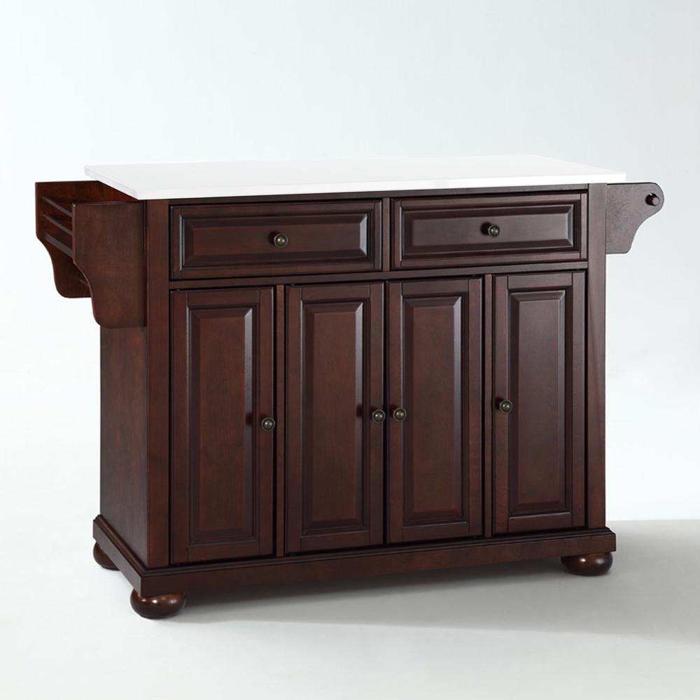 Alexandria Stone Top Full Size Kitchen Island/Cart. Picture 6