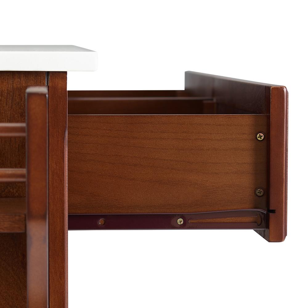 Alexandria Stone Top Full Size Kitchen Island/Cart. Picture 7