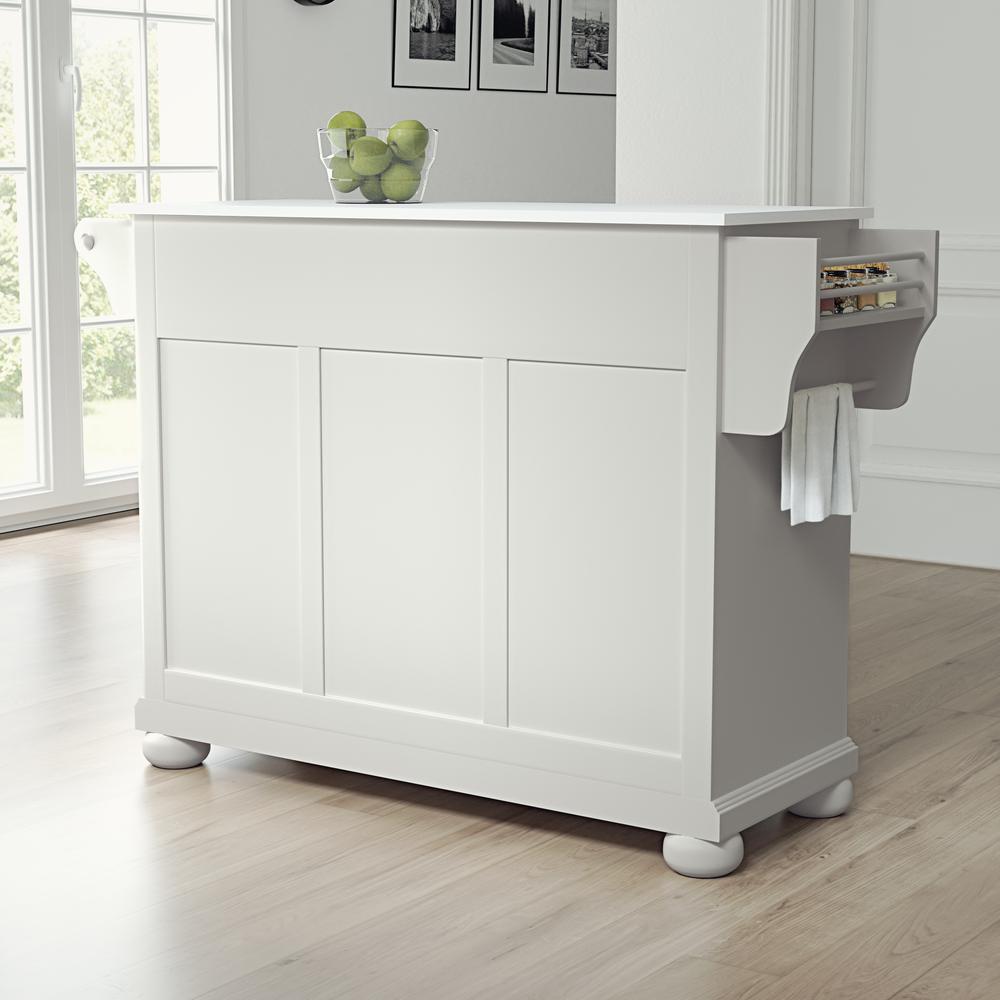 Alexandria Stone Top Full Size Kitchen Island/Cart. Picture 4