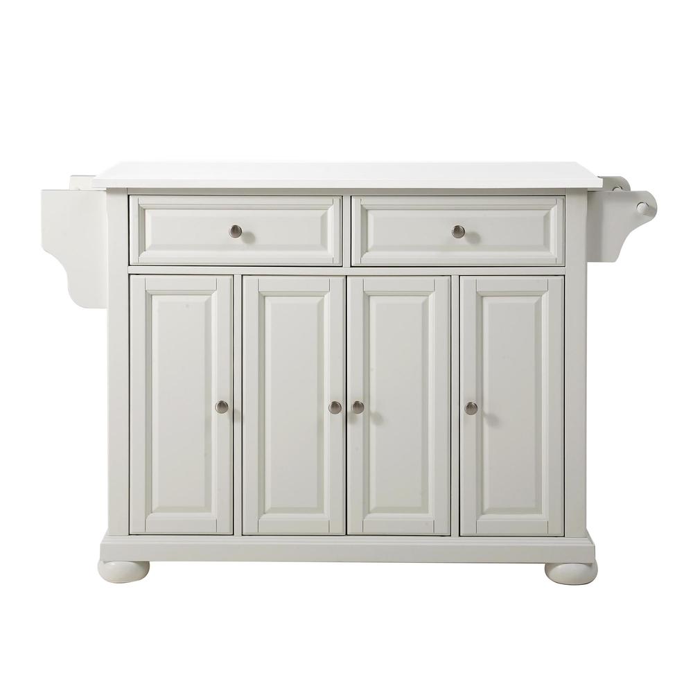 Alexandria Stone Top Full Size Kitchen Island/Cart. Picture 1
