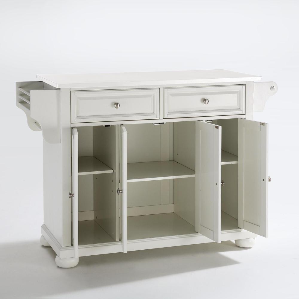 Alexandria Stone Top Full Size Kitchen Island/Cart. Picture 7
