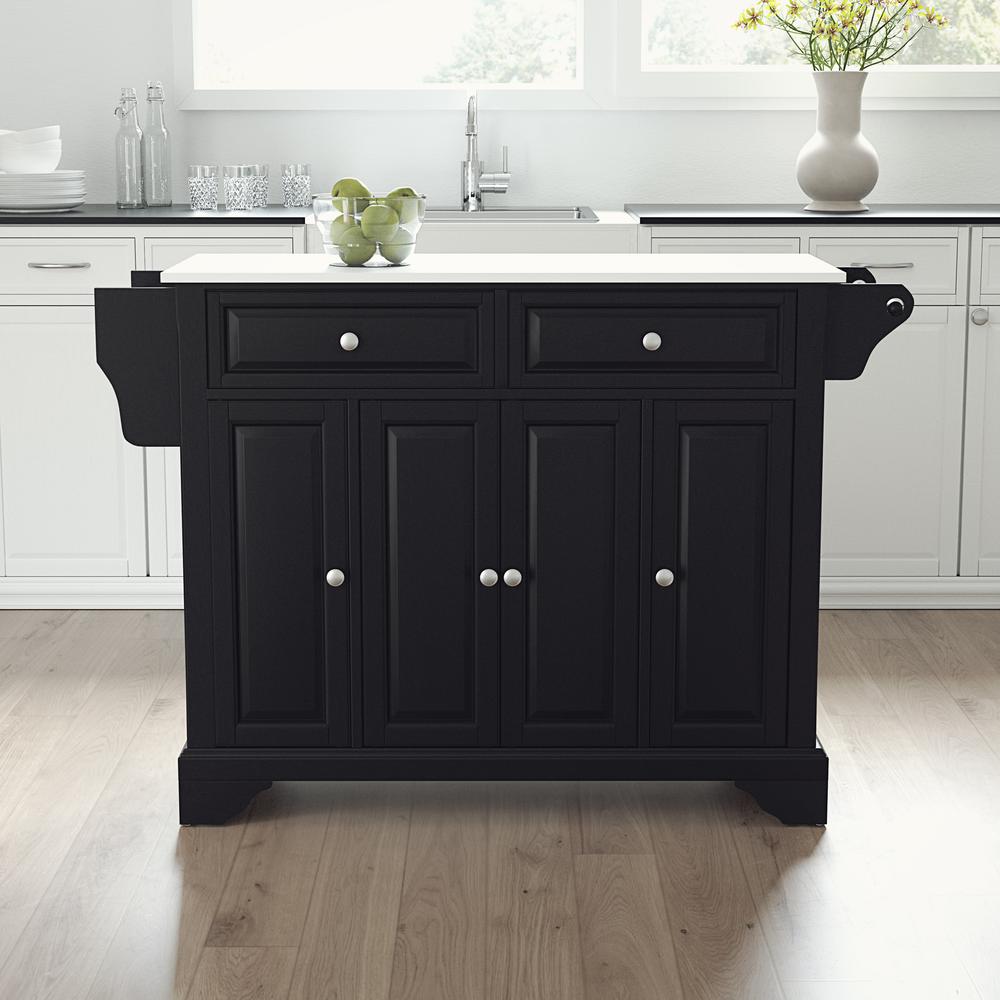 Lafayette Stone Top Full Size Kitchen Island/Cart. Picture 3