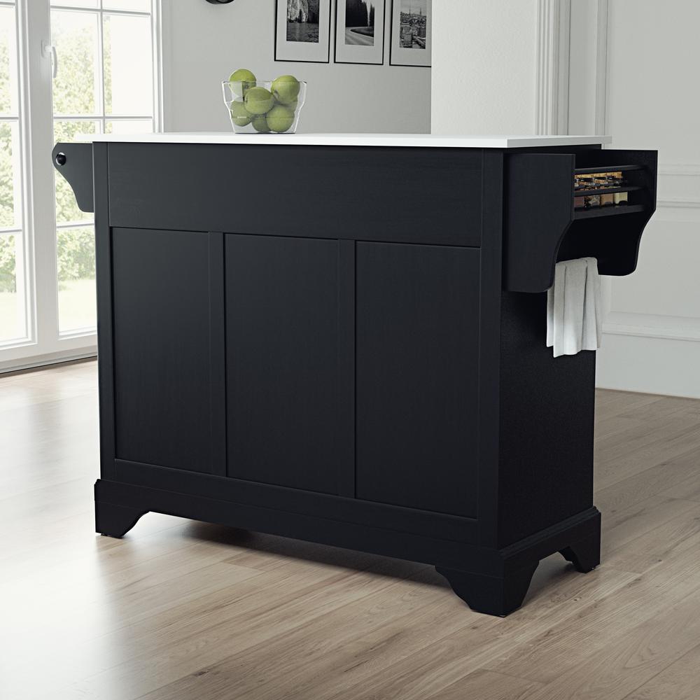 Lafayette Stone Top Full Size Kitchen Island/Cart. Picture 4