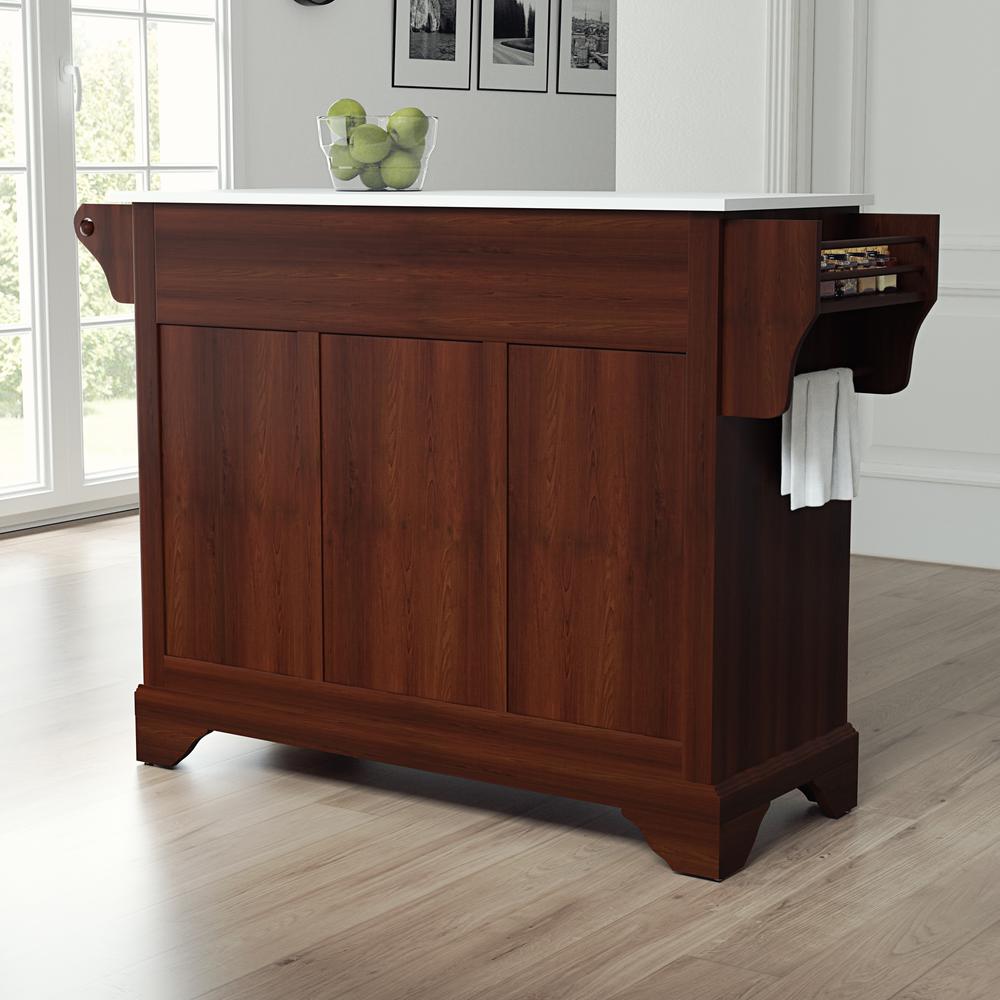 Lafayette Stone Top Full Size Kitchen Island/Cart. Picture 4