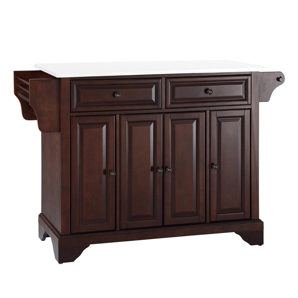 Lafayette Stone Top Full Size Kitchen Island/Cart. Picture 1