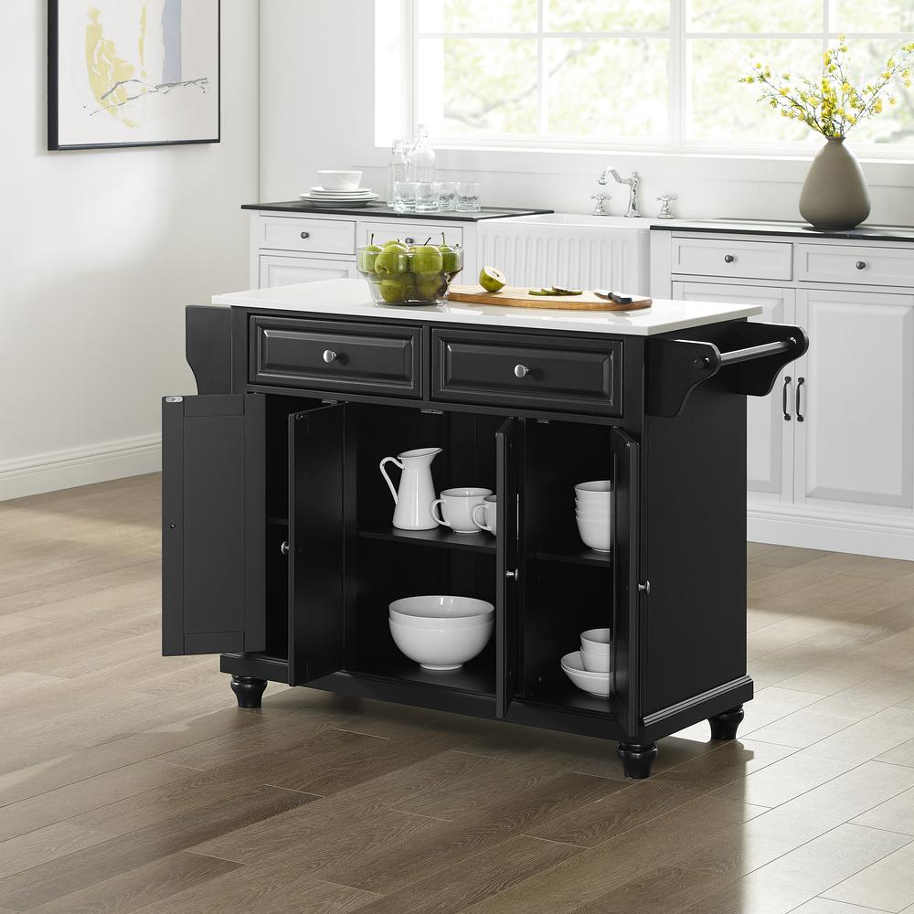 Cambridge Stone Top Full Size Kitchen Island/Cart. Picture 3